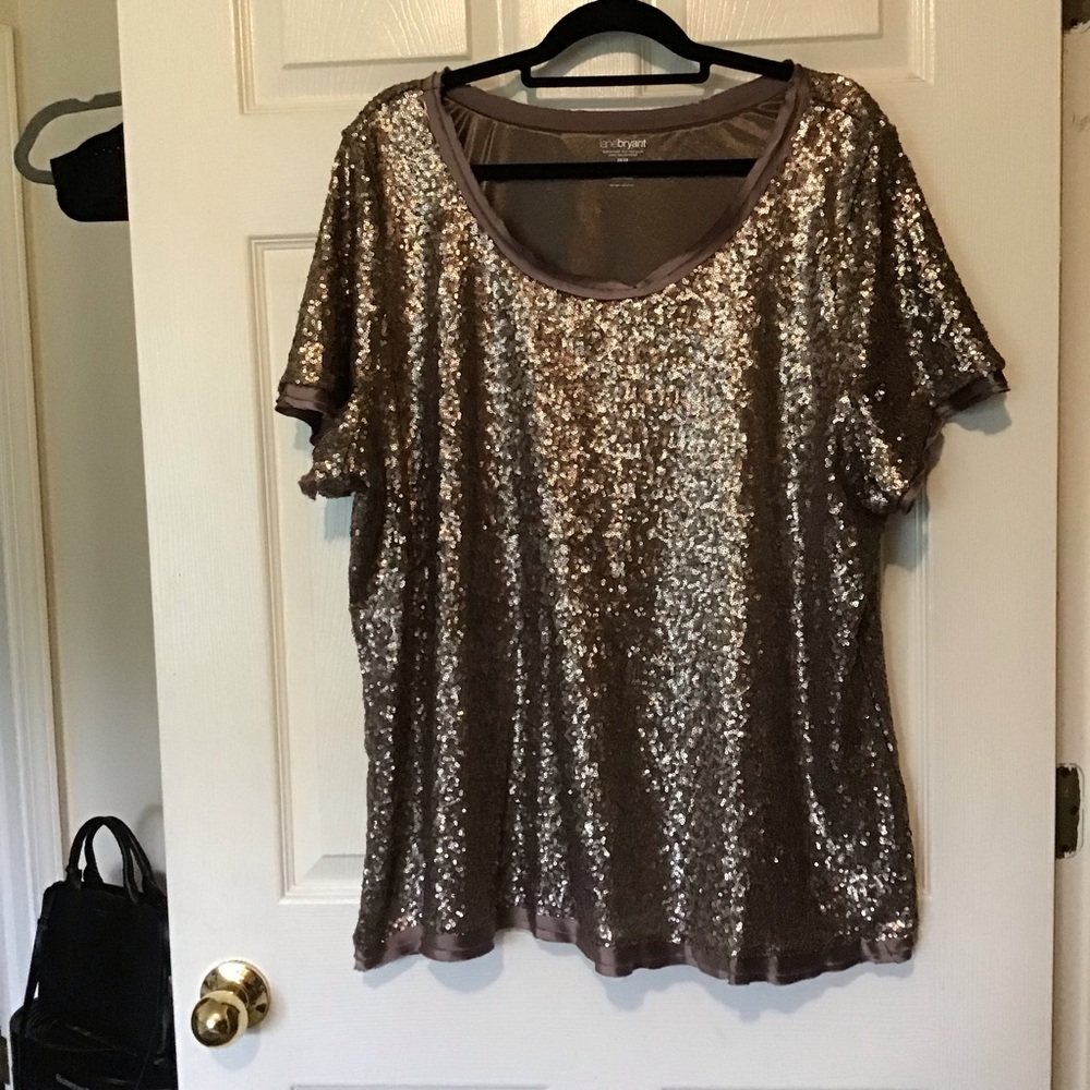 Sequins Golden Brown, Lane Bryant